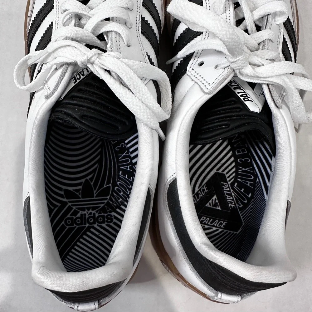 Size 11.5 - adidas Palace x Puig Samba White Black